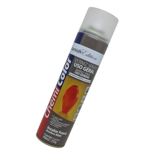 Verniz Fosco Chemicolor Uso Geral Artesanato Hobby 400ml