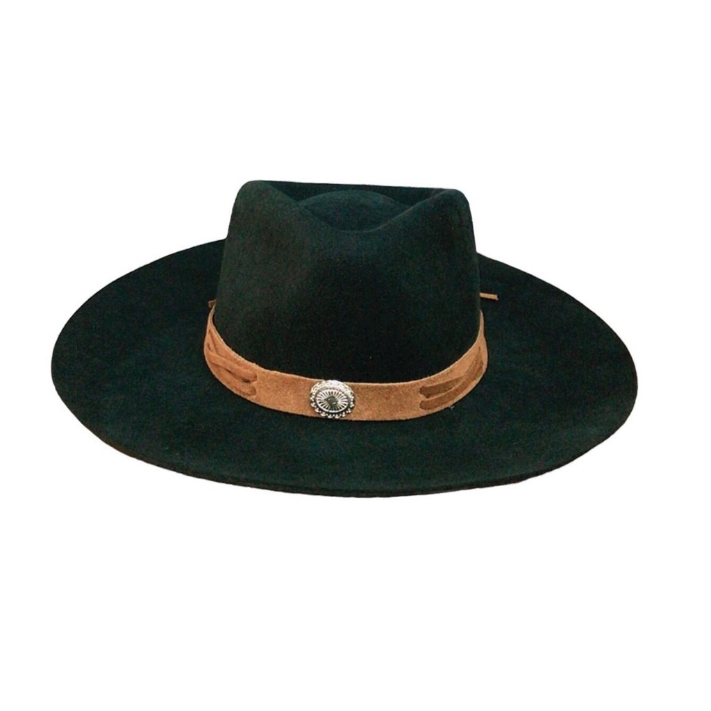 CHAPÉU PRALANA  CLASSIC LAÇADOR  ABA 9 VERDE MUSGO COM CAIXA