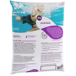 Barrilha para Piscinas Estabilizador de PH 2 KG MONTREAL
