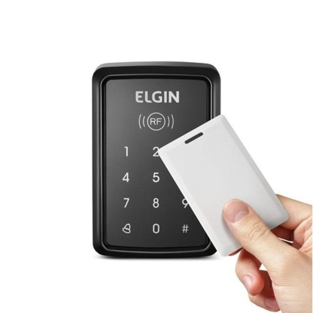 TECLADO CONTROLADOR DE ACESSO TOUCH PAD CARTÃO/TAG OU SENHA - ELGIN