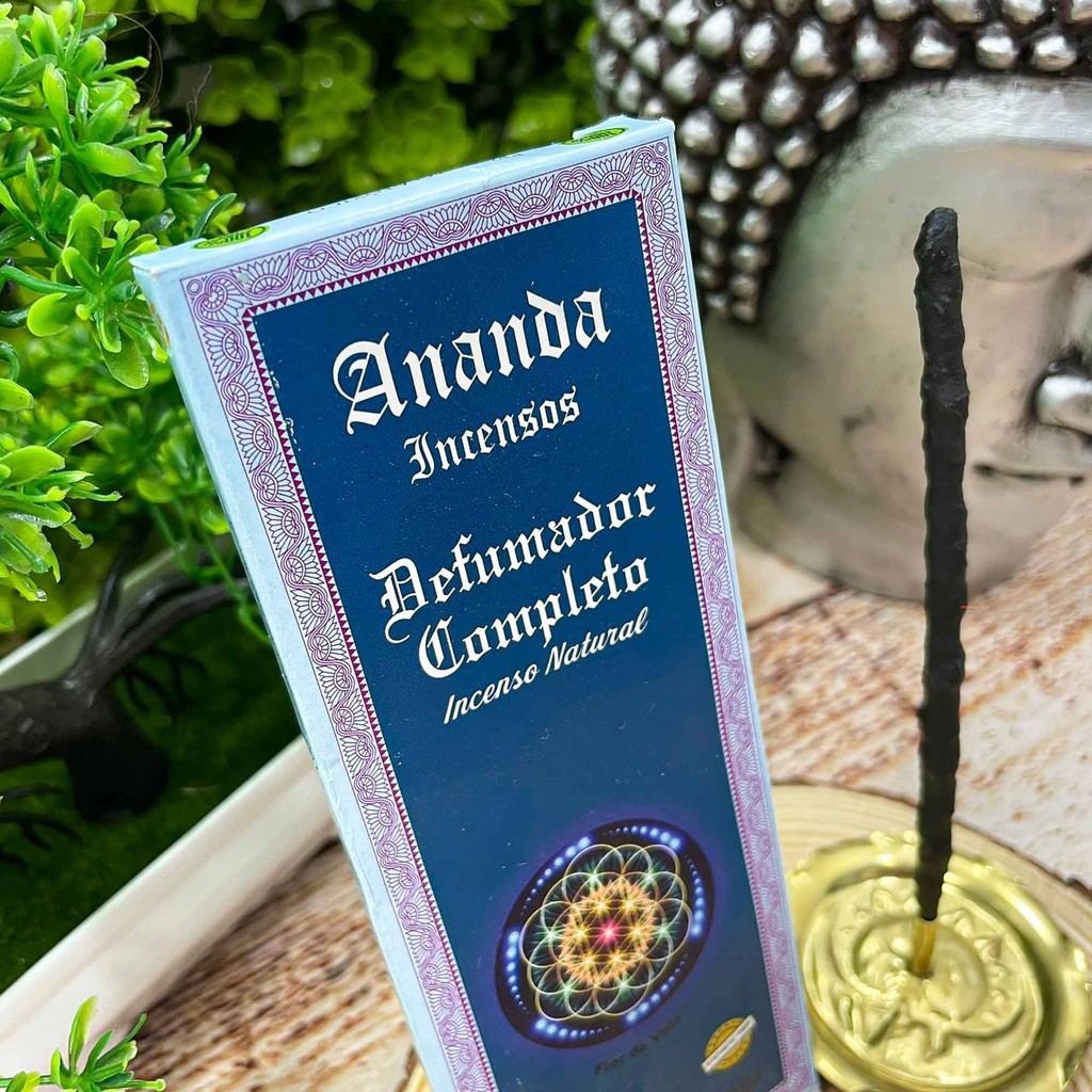 INCENSO  DEFUMADOR COMPLETO NATURAL ANANDA