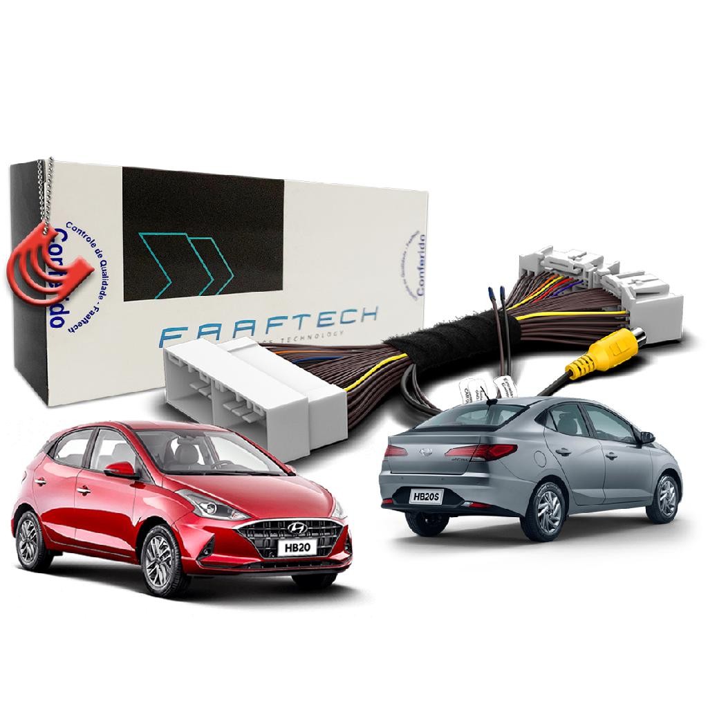Modulo Interface para HB20 de Desbloqueio de Camera de Ré na Multimidia Original Faaftech FT-RC-HY em Oferta na Shopee