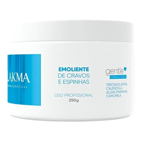 Emoliente De Cravos Lakma Comedões O Melhor Do Brasil - 250g Tipo De Pele Todo Tipo De Pele