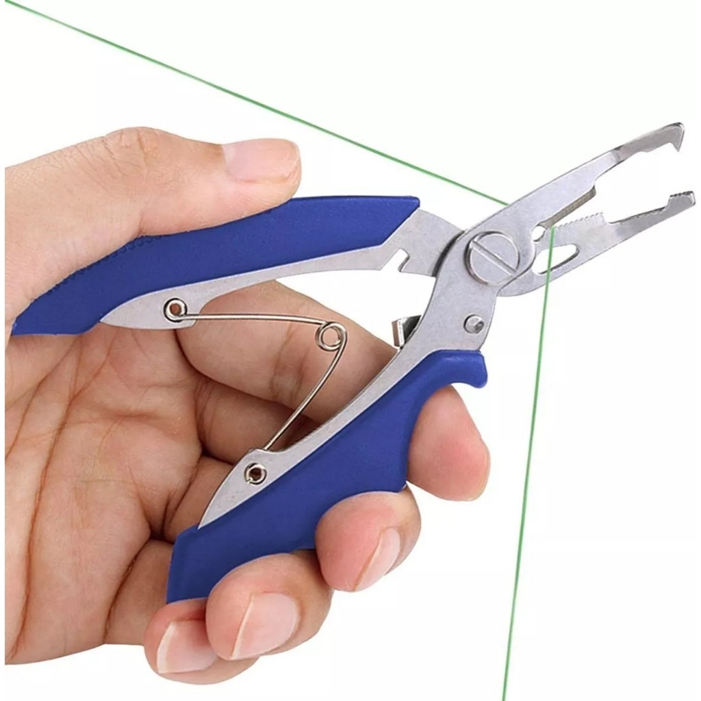 Alicate Cortante Para Pesca Aço Inoxidável Cortar Linha Trocar Garateia em Oferta na Shopee
