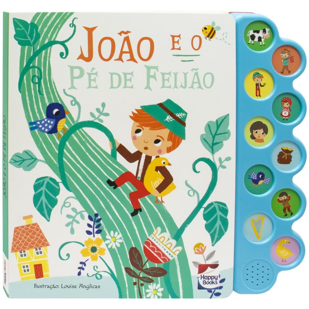 Encantos Sonoros: João e o Pé de Feijão Livros PTB