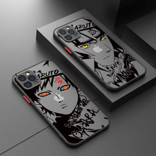 Caixa De Telefone Anime Cool-N-Narutos Para iPhone 15 14 13 12 11 Pro Max XR X XS 7 8 14 15 Plus SE2 12 13 Mini Capa Translúcida Fosco