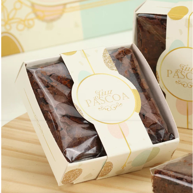 25 Embalagem Caixa para Brownie Pascoa Aconchego 3808 (PASCOA JANGO OUTLET) em Oferta na Shopee