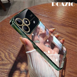 Capinha Realme C53/C51 C55/C30/C30S/C31/C21Y/C25Y/C12/C15/C11 2021/C20/C35/C33 Tampa Traseira Ultrafina Transparente TPU À Prova De Choque DSC