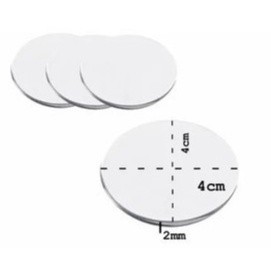 Base Acrílica Redonda 4CM - 10 - 20 - 30 - 40 - 50UN - Promoção! em Oferta na Shopee