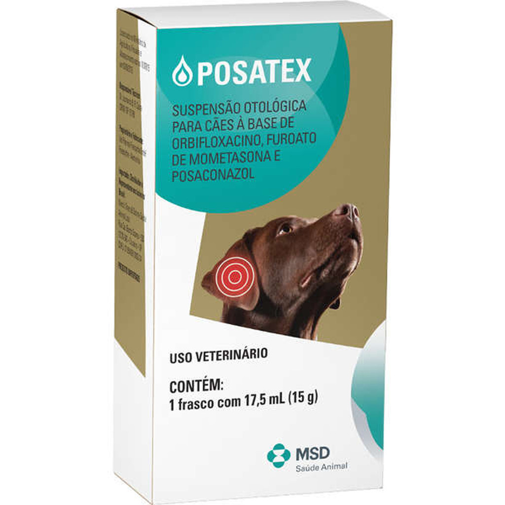 Posatex MSD Saúde Animal - 17,5 mL em Oferta na Shopee