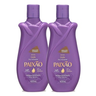 Kit 2 Loção Hidratante Paixão Irresistível 400ml