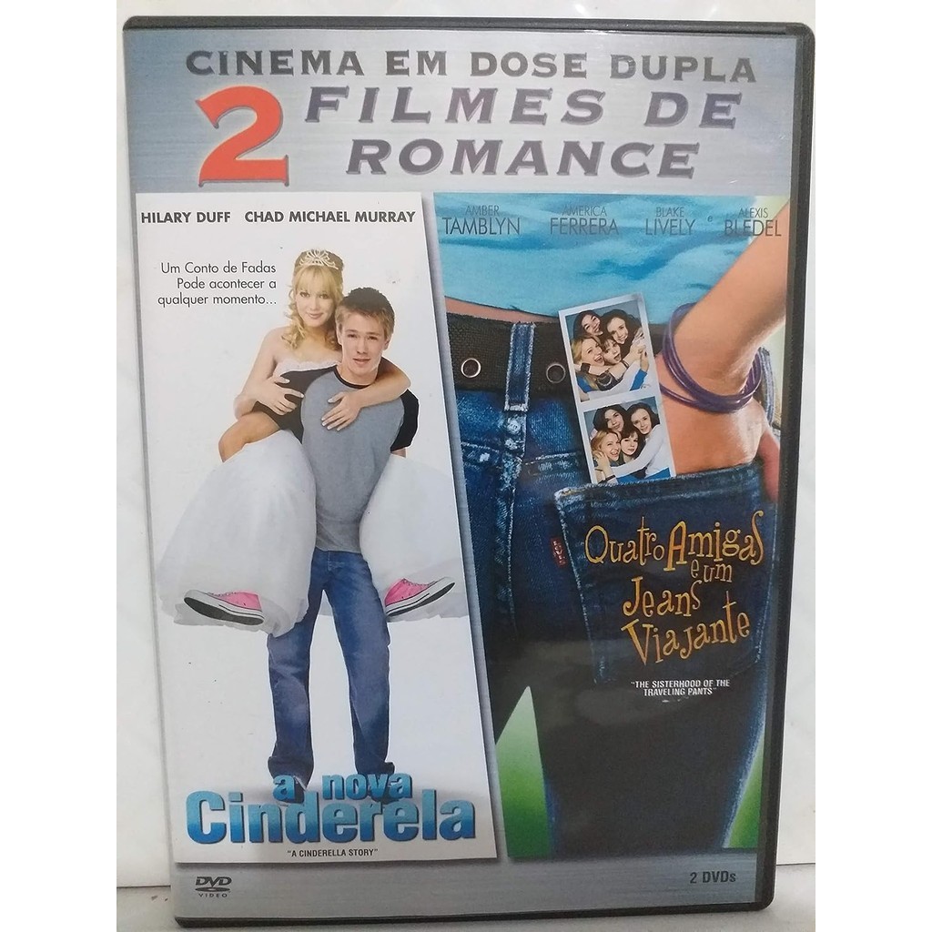 Dvd U - A Nova Cinderela Quatros Amigas e um Jeans Viajante