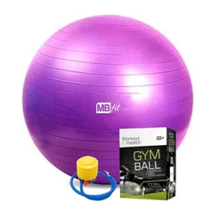 Bola De Pilates Yoga Fitball Gymball 65cm Com Bomba Mbfit