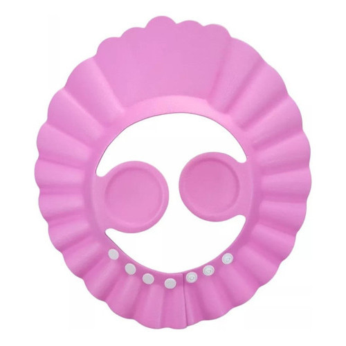 Touca De Banho Infantil  E.v.a Proteção Olhos Ouvidos
