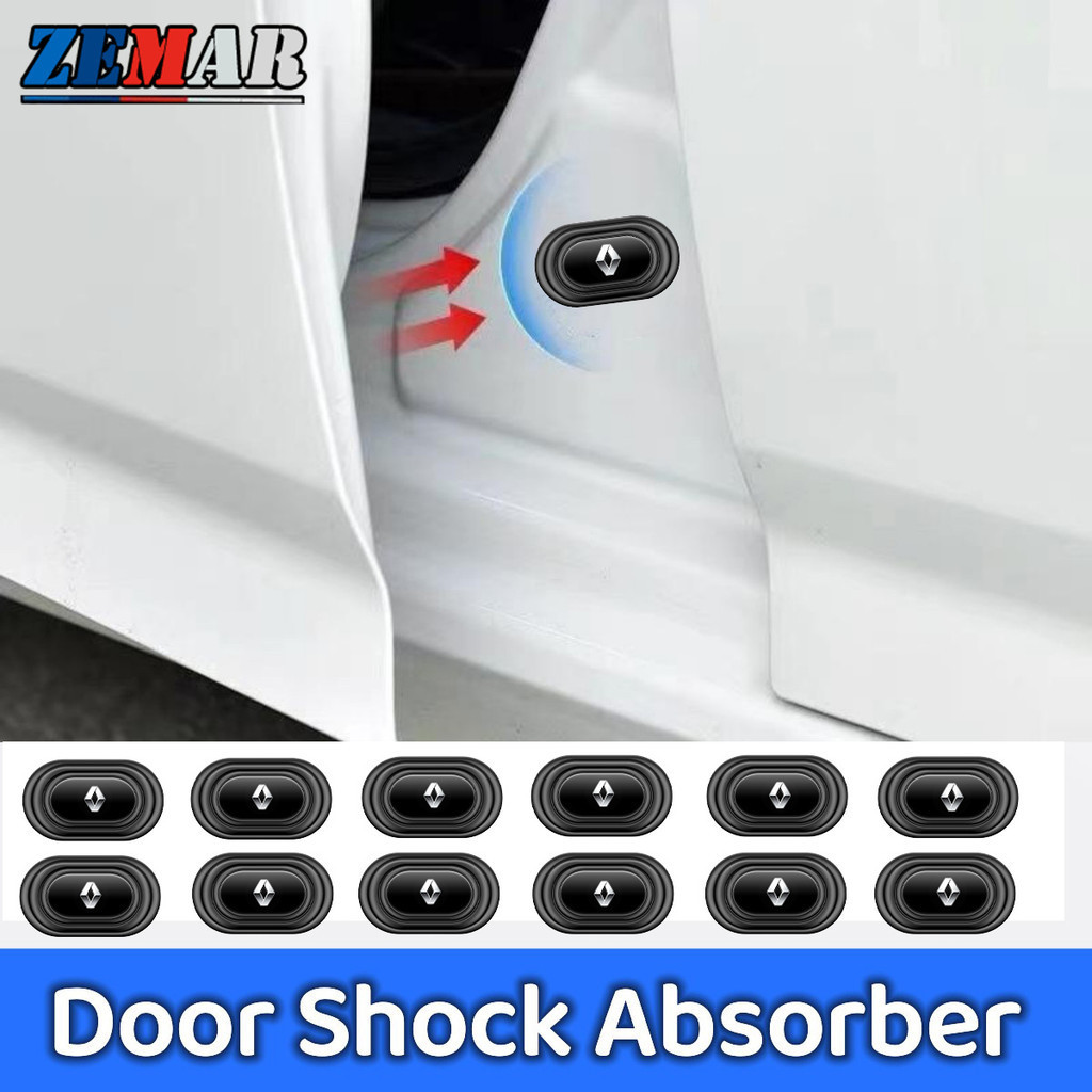 Renault Porta De Carro Amortecedor De Choque Borracha Para ZOE Clio Fluence Duster Megane 2 Sandero Kwid Logan Captur Scenic Kiger