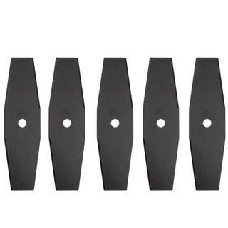 Kit 5 Lâminas 2 Pontas Roçadeira 350mm Furo 1" Pintada 1,7mm em Oferta na Shopee