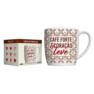 Caneca Urban 360ml Coffee - Café Forte + Caixa para Presente em Oferta na Shopee