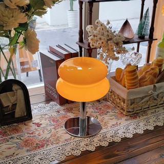 VIMI Bauhaus Glass Candeeiro De Mesa Mid-Century Moderno Abajur De Leitura De Cabeceira Retro Fofa Com 3 Cores