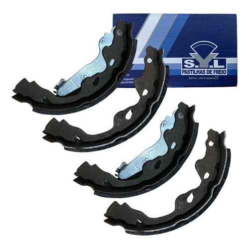 Jogo Sapata Freio Traseiro Syl Fox 2015 A 2018 Gol 2013 A 2017 Spacefox 2015 A 2017 Up 2014 A 2018