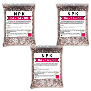3kg Adubo Fertilizante NPK 04.14.08  Floração e Frutificação em Oferta na Shopee