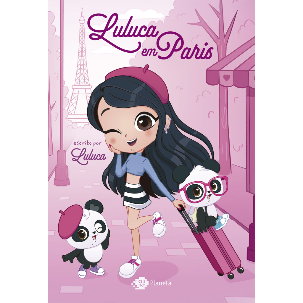 Capa do livro Luluca em Paris