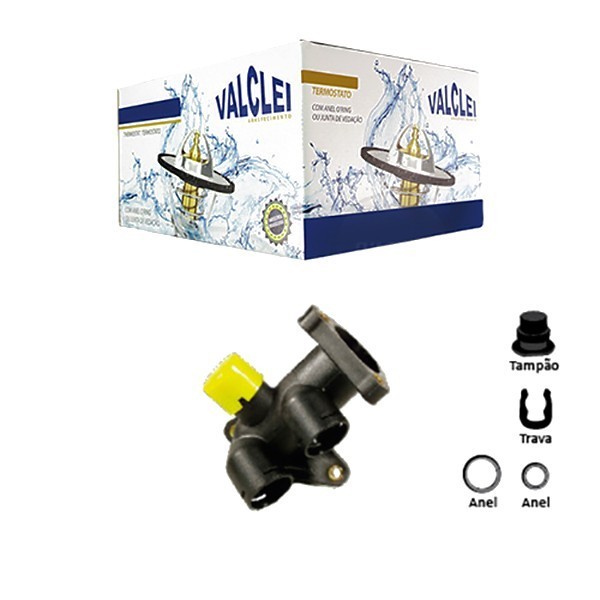 Flange Conexao Mangueira Cabecote - Passat 1998 A 2001 / Passat Variant 1998 A 2001 - Vc135