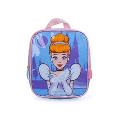 Lancheira Escolar Feminino Disney Cinderela Azul