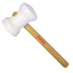 Martelo de Borracha Branco 60mm (61278) - Cortag