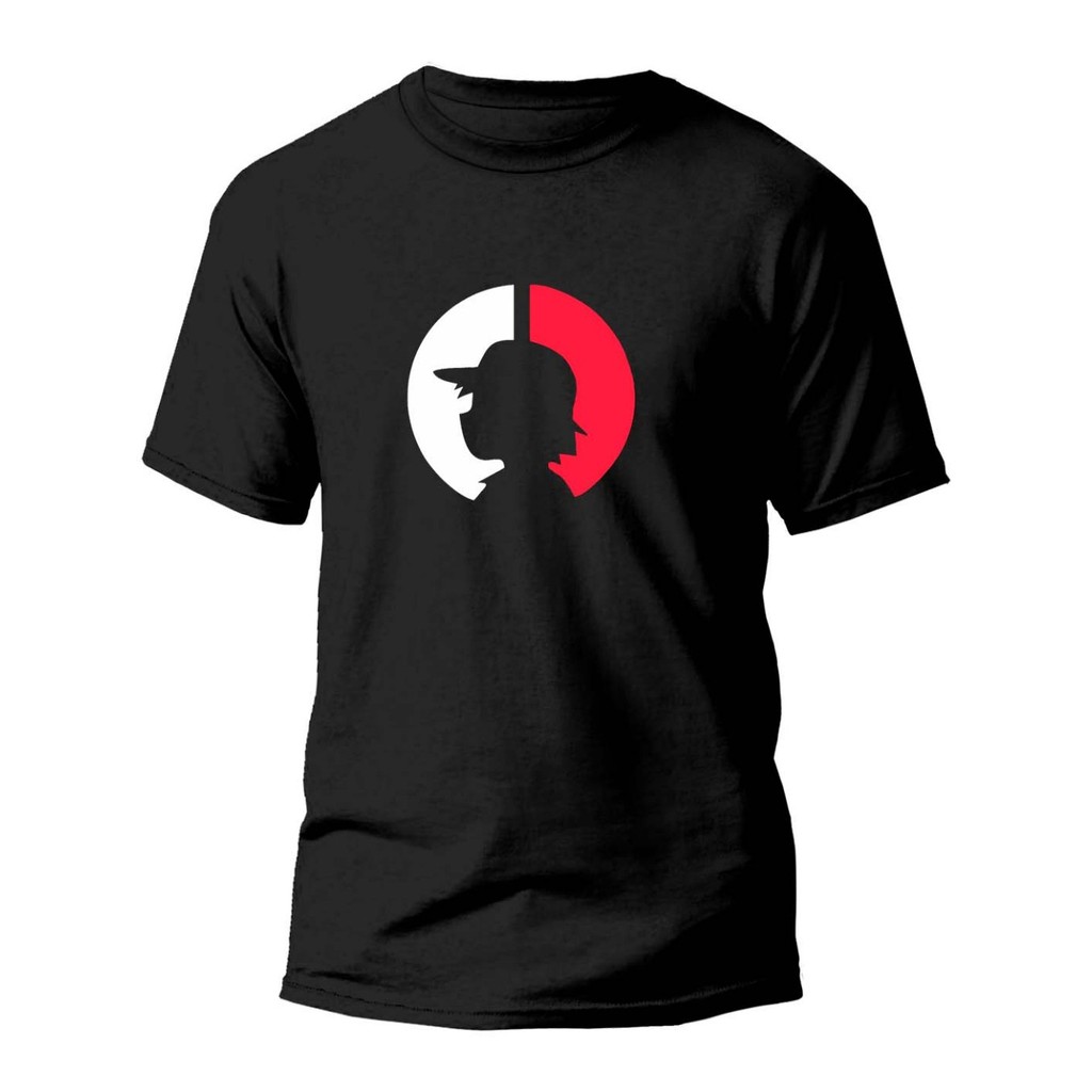 Camiseta Algodão Estampada Especial Anime Manga Ash Pokemon REF13688