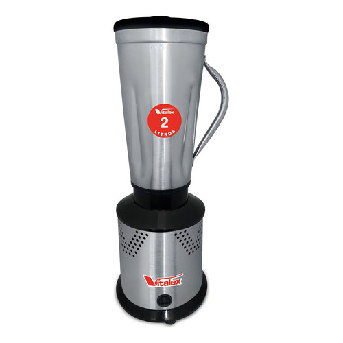 Liquidificador Industrial Profissional 2 Litros 800w Copo Inox 110v ou 220v Alta Rotação Vitalex