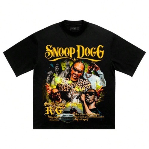 Camiseta Snoop Dogg Rap Bootleg Vintage Blusa Camiseta Unissex