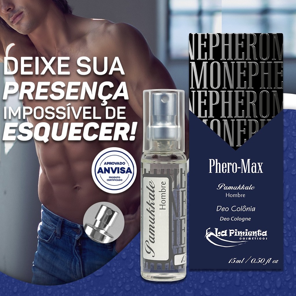 UMA ESSÊNCIA QUE DOMINA OS SENTIDOS - PERFUME AFRODISÍACO MASCULINO PAMUKKALE