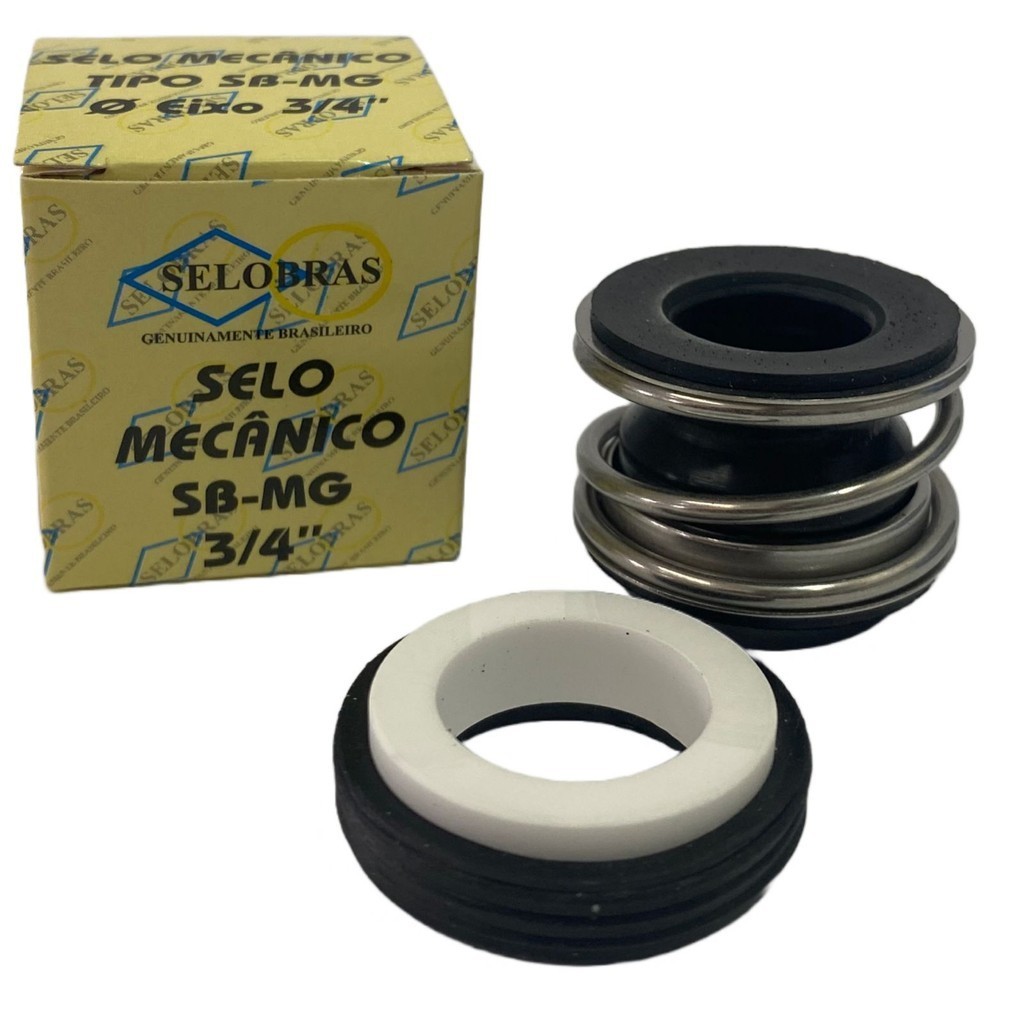 Selo Mecânico De SB-MG Buna 3/4  Motobombas Dancor Meka