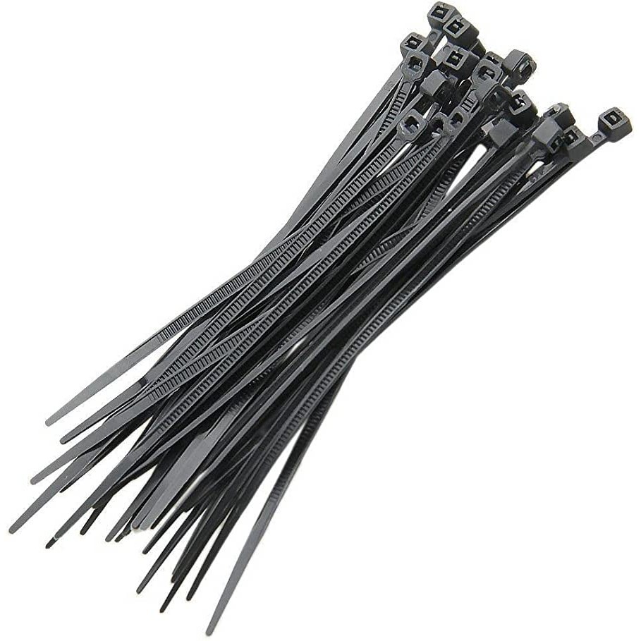 Abraçadeira de Nylon Preta Nove54 200mm x 3,6mm 100 peças - Nove54
