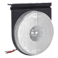 Lanterna Lateral Led Cristal Caminhões 12V/24V Com Suporte