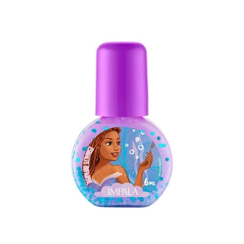 Esmalte Infantil Impala A Pequena Sereia Glitter Quero Ser Desse Mundo 6ml em Oferta na Shopee