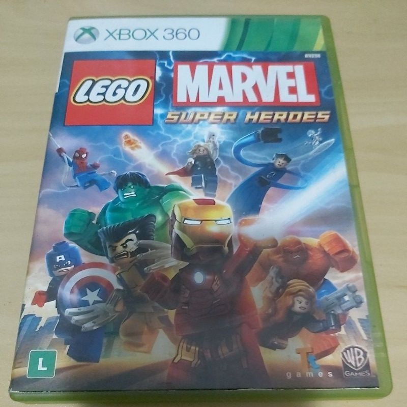 Marvel Super Heroes Lego Xbox360 ORIGINAL MÍDIA FISICA
