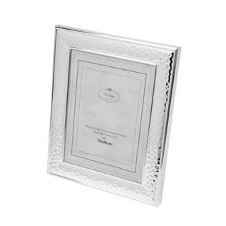 Porta Retrato Wolff Texturizada Prata de Aço 20cm x 25cm