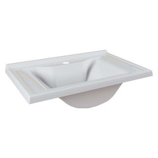Cuba Pia Lavatório Itaparica 45 cm Para Banheiro Branco em Oferta na Shopee