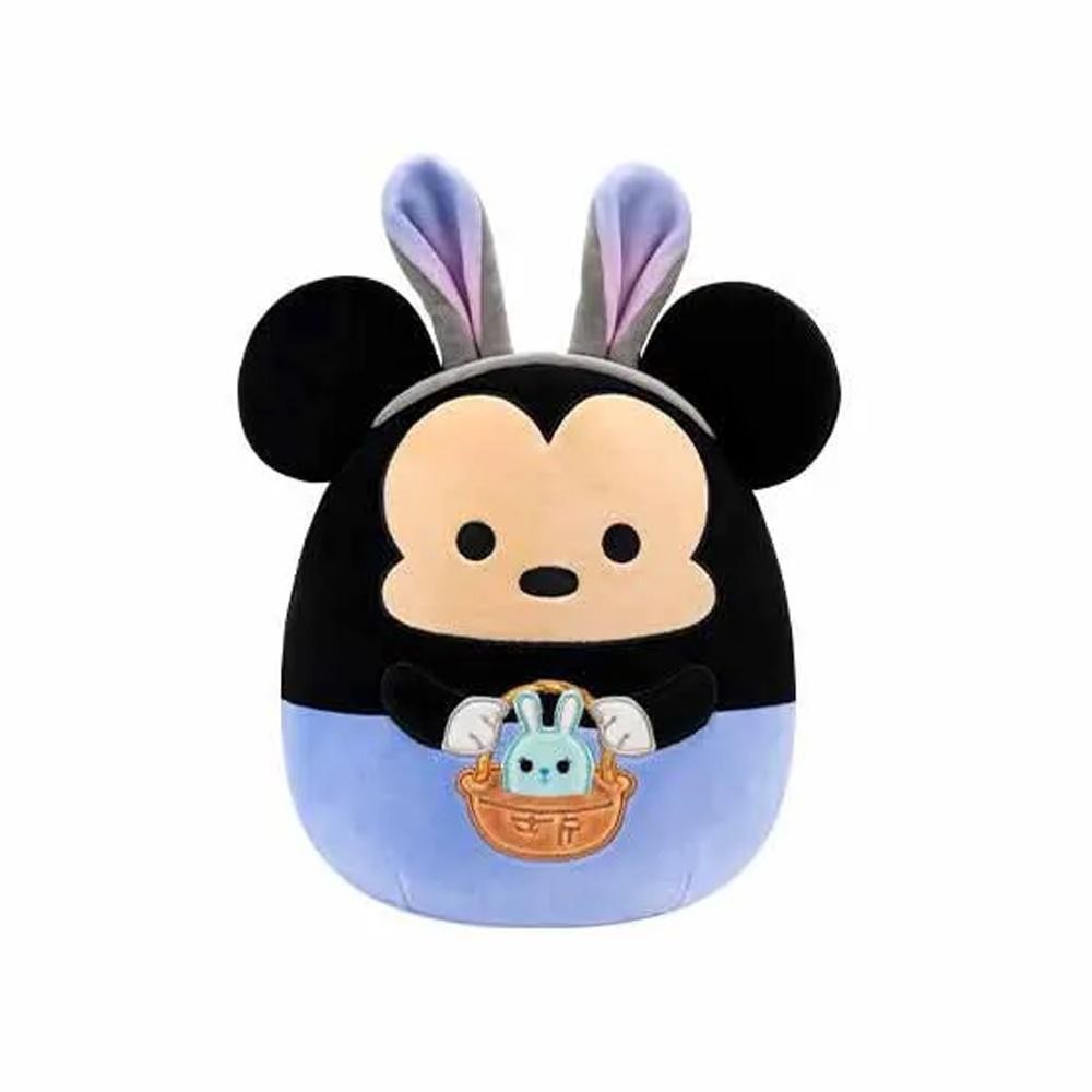Pelúcia Coelho de Páscoa Mickey Mouse Cesta Chocolate de Páscoa 8'' Disney Presente Para Pascoa Enfeite de Cesta Mickey