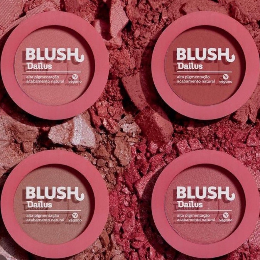 Blush Dailus Escolha o Seu Tom 4,5g em Oferta na Shopee