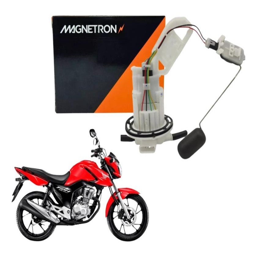 Bomba Combustivel Flex Cg Titan Fan 160 2016 2017 2018 2019 2020 2021 2022 Original Magnetron em Oferta na Shopee