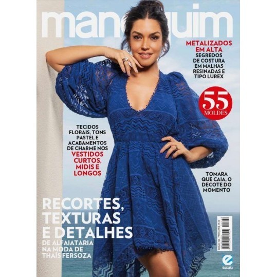 Revista Manequim - Recortes de Alfaiataria na Moda N° 768