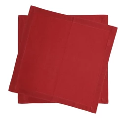 2 Guardanapos Wolff de Algodão Vermelho