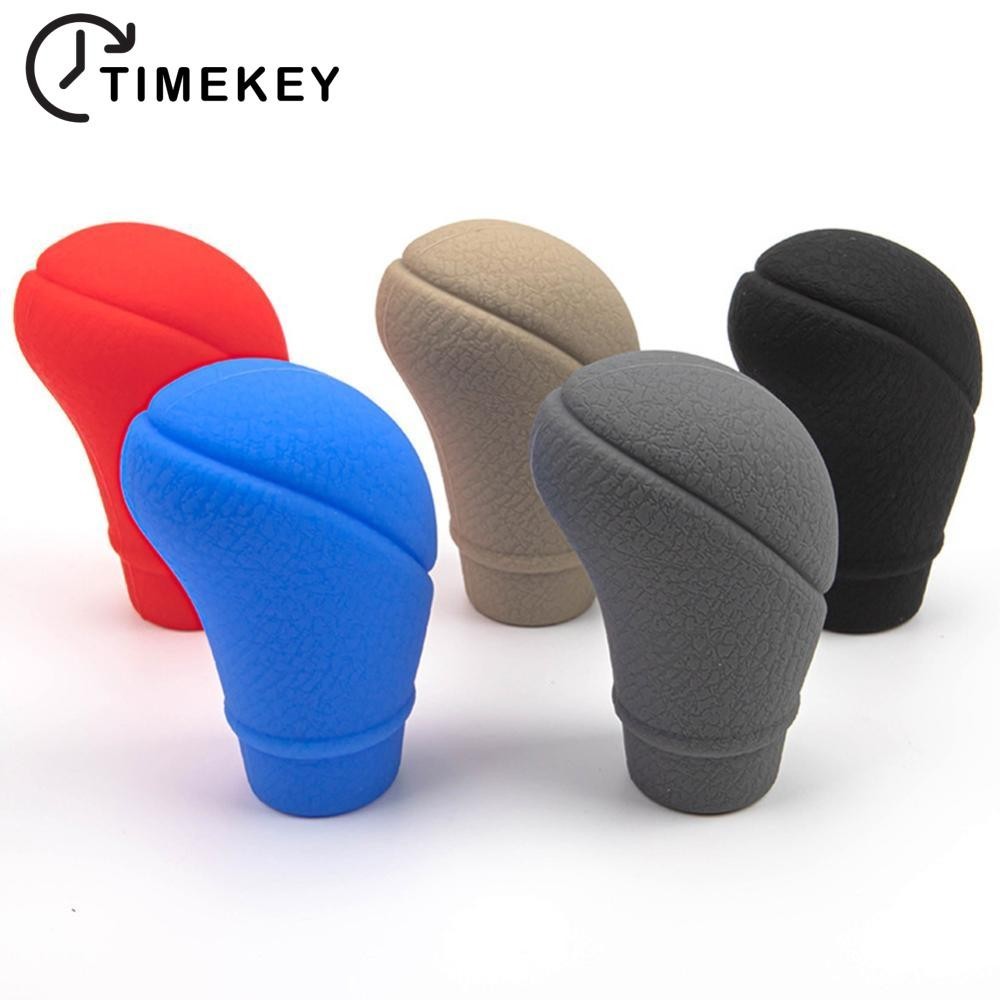 TKEY Universal Silicone AT Car Case De Carro Colarinhos De Mudança De Marcha Alavanca Acessórios De Decoração L3T4