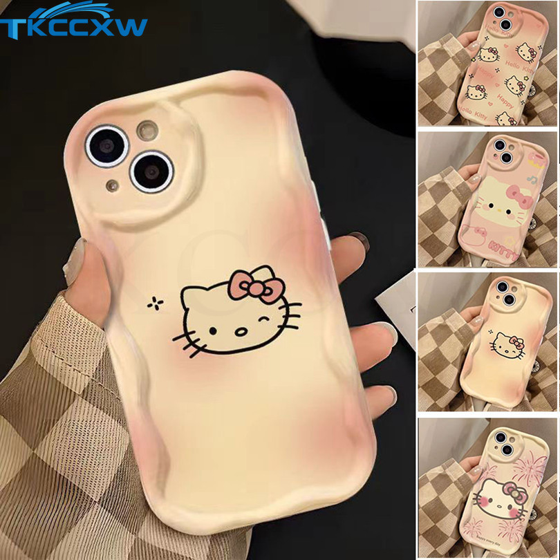 Capa Anime Cat Bonita Para Samsung A21S A15 A14 A13 A12 A05S A05S A04E A04 A03 A02S A03S Creative Soft De Borda Curva