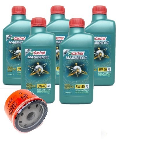 KIT TROCA DE ÓLEO 5W40 A3/B4 CASTROL (OROCH 1.6 2023 )