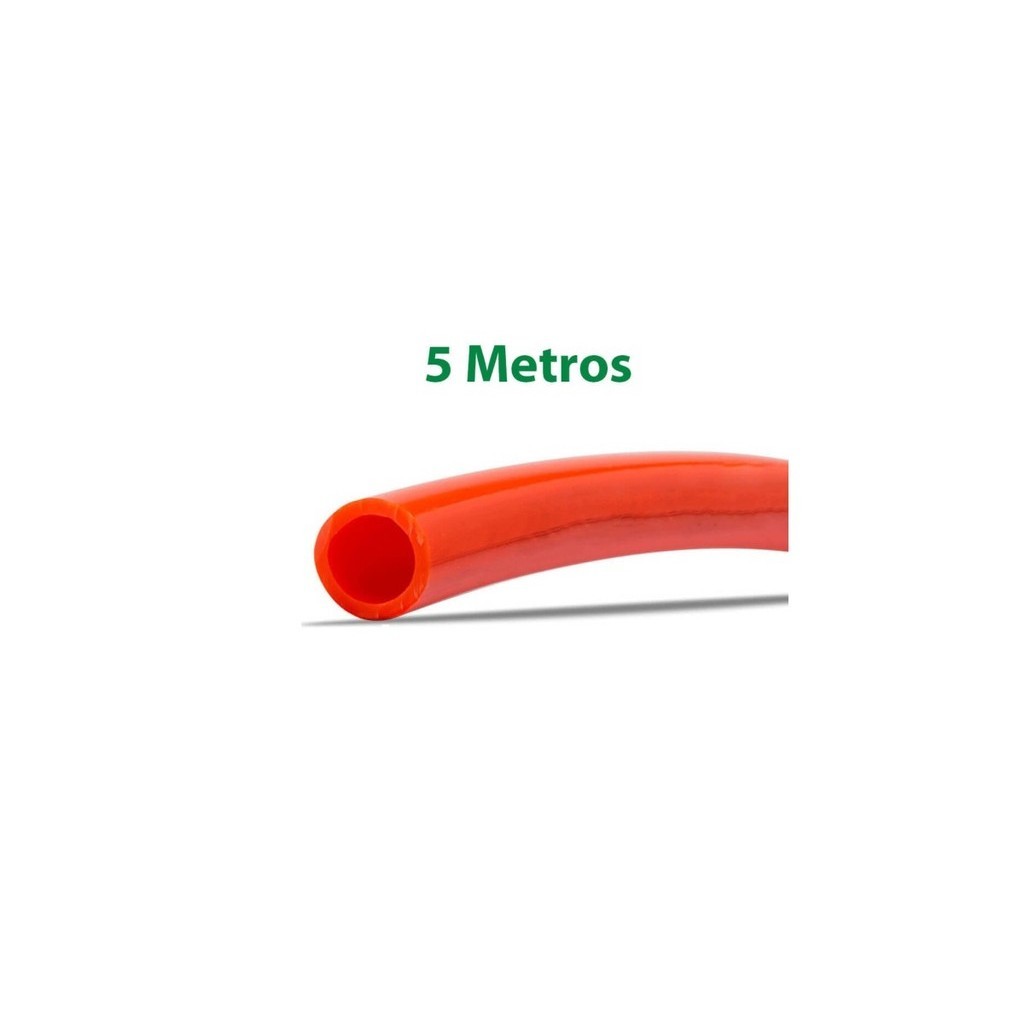 Kit com 5 Metros de Mangueira Jardim Laranja 3/4 x 2.5mm