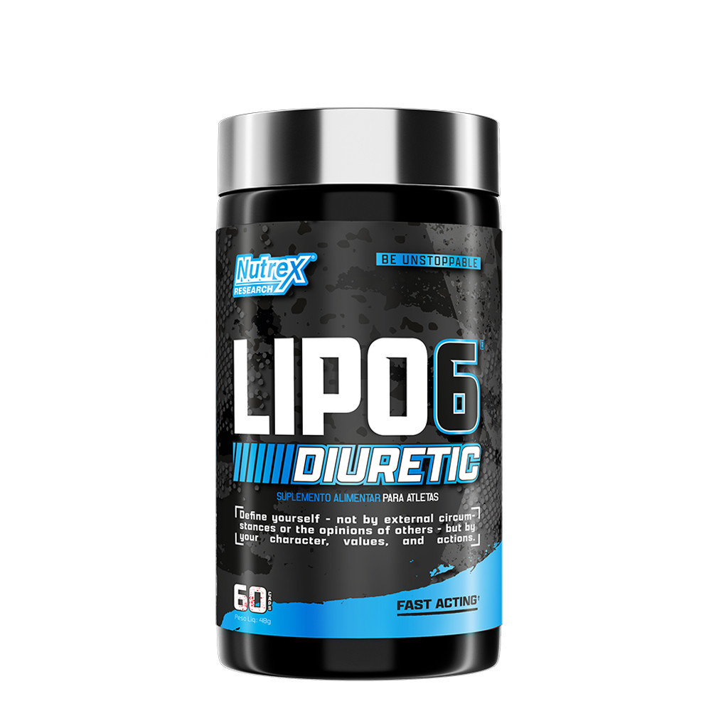 Termogênico Lipo-6 Diuretic 60 Cáps - Nutrex Research em Oferta na Shopee