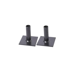 Kit com 2 Sapata Simples Fixa para Andaime - Metalpama